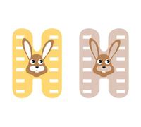 Small Foot - Animales de madera Carta infantil - H