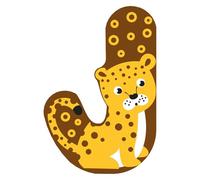 Small Foot - Animales de madera Carta infantil - J