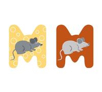 Small Foot - Animales De Madera Carta Infantil - M
