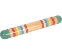 Small Foot Design - Barra de lluvia Safari de madera, sonajero sensorial, multicolor, 12+ meses