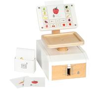 small foot Báscula de Madera Fresh, Accesorio Multifuncional para la Cocina Tienda, a Partir de 3 años, 12418, Grande