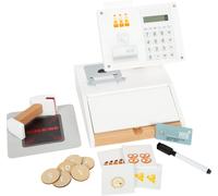 Small Foot Caja registradora Fresh, Madera, Acc. Multi. Tienda, Juguete de rol p