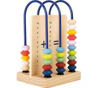 Small Foot Cálculo pequeño Educate de Madera FSC® 100% certificada con Cuentas de Madera de Colores