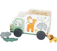 Small Foot- Camión Safari Juguetes para apilar y Encajar, Multicolor (11700)
