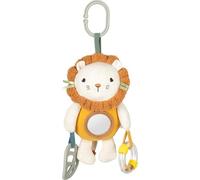 Small Foot Colgante de Tela Little Lion, Peluche multifunción, morder, sonajero, Tela Muselina, bebés, 12774