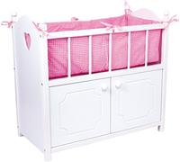 Small Foot Company 2875 - Cama para Muñeca con Armario Inferior