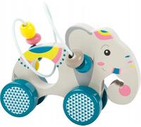 Small Foot Company Animal de Empuje con Circuito de motricidad Jungle