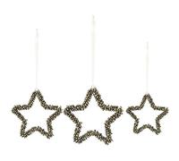 Small Foot Company Colgante de Estrellas Campanillas, Set de 3