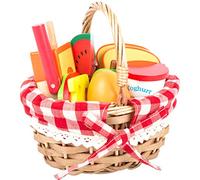 Cesta de Picnic Con Schneide-Lebensmitteln