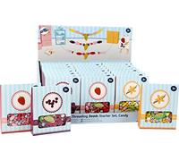 Display Wooden Threading Beads Starter Set, "Candy" (Importación USA)