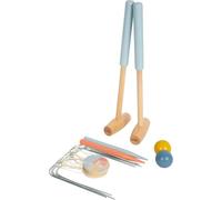 Small Foot Design Juego de croquet Garden Buddies 12646 madera exterior multicolor 3+