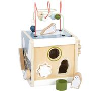 small foot Cubo Arctic de Madera FSC 100% certificada, Juguete de motricidad, De