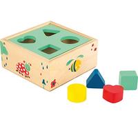 Small Foot- Cubo de Juguete motriz Move it de Madera FSC 100% certificada, Multicolor, 13 x 13 x 6,5 cm (10944)