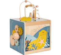 Small Foot Design Cubo de motricidad de madera Seaside, juguete versátil para niños desde 12 meses