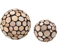 Small Foot Decoración de Madera, marrón, 12 x 12 x 12 cm