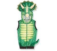 small foot Disfraz chaleco dinosaurio Triceratops, disfraz para niños a partir de 3 años, talla 98-104, 11125