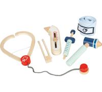 Small Foot Set de Doctor, Accesorios médicos de Madera, Juguete para Juegos de rol, niños a Partir de 3 años, 12548