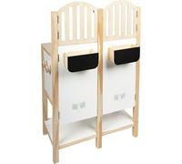 Small Foot Establo para Caballos Hobby, en Madera para Dos Caballos Hobby niños a Partir de 3 años, 12795