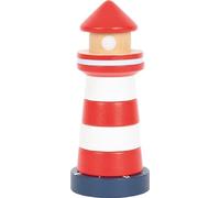 small foot Faro “Gran Océano” con Anillos apilables, de Madera certificada FSC 100%, Juego a Partir de 1 año, 12454, Multicolor, Small