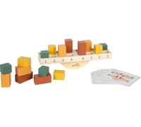 Small Foot Juego de Equilibrio Montessori de Madera FSC® certificada, con 16 Bloques y balancín, Desde los 3 años