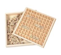 Small Foot - Juego de Letras en Caja de Madera para Formar Palabras