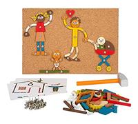 Small Foot Design Juguete de Martillo 12359 — Hogar y familia de madera, tablero de corcho, 3+