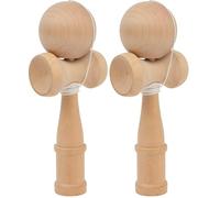 Small Foot Legler - 2019881 - Kit Creativo Mundial - Natural Madera Kendama (Paquete de 2)