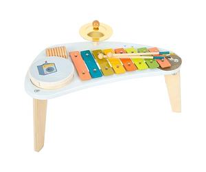small foot Mesa de música Groovy Beats, instr. Musical a Partir de 3 años, Ideal para la edu. Musical temprana, 12255