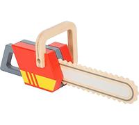 Small Foot Motosierra, de Madera, Juego de rol con el Tema de los Bomberos, Sonido, para niños a Partir de 3 años, 12362 Juguete, Multicolor