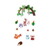 Small Foot Móvil Animales del Bosque, de Madera, cartón y Fieltro, para la habitación de los niños, 10116
