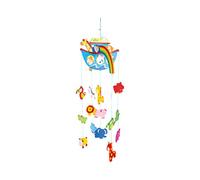 Small Foot Noah´s Ark Mobile, Madera, Multicolor, 72 x 32 x 22 cm