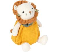 Small Foot Peluche Little Lion, Tela Muselina, Suave Forrado, bebés, niños peques, 12776
