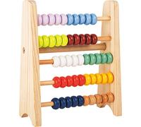 Small Foot- Pequeña Regla de cálculo para Llevar Educate, Hecha de Madera FSC 100% certificada, con Cinco Filas Juguetes, Multicolor (11168)