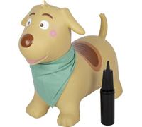 Small Foot Perro saltarín 12785 hinchable, chal y bomba, hasta 50 kg, desde 2 años, Color Coloured