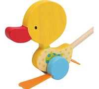 Small Foot Design Andador pato empujable 3357 de madera, a partir de 18 meses