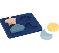 Small Foot Puzzle encajable de Silicona, 4 Piezas, sin BPA, Juguete de Agua y motricidad para bebés Desde 1 año, 12752