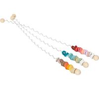 Small Foot Set de 3 Espirales Madera y Metal, Juego de Colores Que deslumbra, Desde los 3 años, 12340 Continuo Toys, Multicolor, S