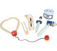 Small Foot Set de Doctor, Accesorios médicos de Madera, Juguete para Juegos de rol, niños a Partir de 3 años, 12548