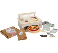 Small Foot Set de pizzería de Madera, Horno Multifuncional con Accesorios, Juego de rol, a Partir de 3 años, 12696