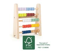 Small Foot Slide Regla A Go Matemáticas Ábaco - Pequeño Viaje 5 Fila - 100% FSC