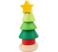 Small Foot - Small Foot - Houten Stapeltoren Kerstfiguur (Importación USA) NUEVO
