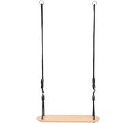 small foot Tabla XL Black Line, Columpio Extra Ancho para niños y Adultos, a Partir de 3 años, 12407, Color Negro Naturaleza, Belastbarkeit bis zu 100 kg
