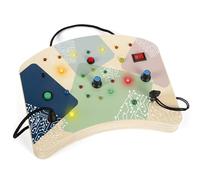 small foot® Tablero de actividad motora Luz LED e interruptor