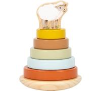 small foot Torre apilable de Madera Farm Buddies con Forma de Oveja, a Partir de los 12 Meses