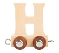Small Foot tren de letras de madera H - juego de 12 piezas - juguetes
