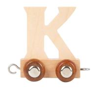 Small Foot Tren de letras de madera K - Letra de juguete para niños