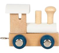 small foot Tren de letras Plar locomotora, de madera, tren combinable individualmente, para decorar y regalar, 12570
