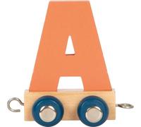 small foot Tren de letras Polar A, de madera, tren combinable individualmente, para decorar y regalar, 12571