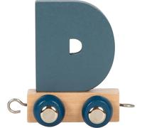 small foot Tren de letras Polar D, de madera, tren combinable individualmente, para decorar y regalar, 12574