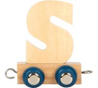 small foot Tren de letras Polar S, de madera, tren combinable individualmente, para decorar y regalar, 12589
